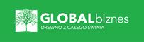 global_biznes_logotyp_białe_zielone_tło_hasło