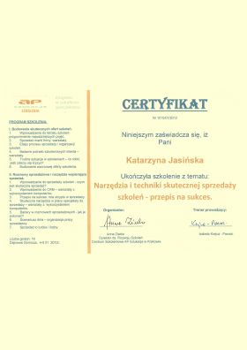 Narzędzia i techniki skutecznej sprzedaży szkiole - przepis na sukces